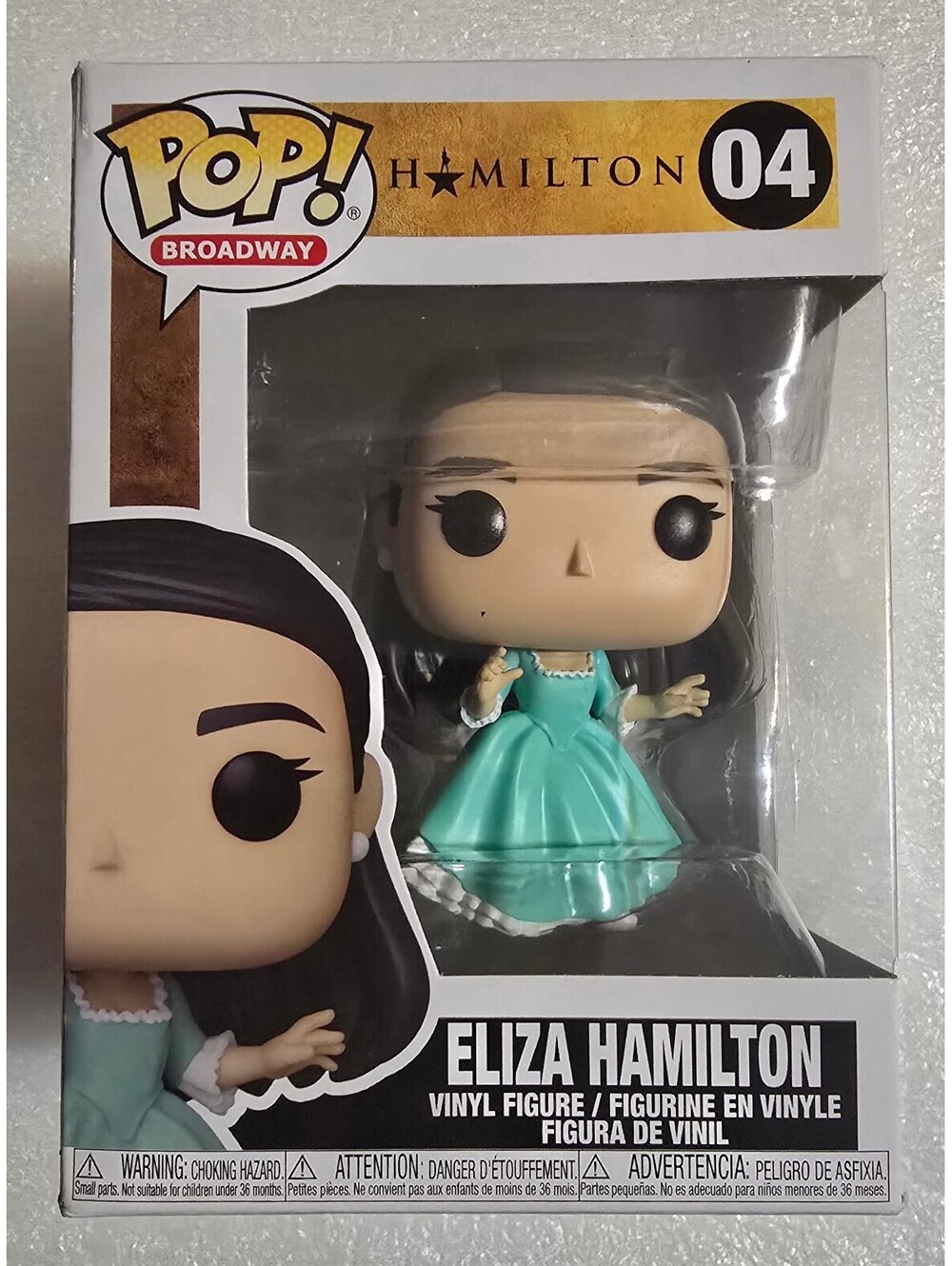 Funko Pop Broadway Hamilton 04 Eliza Hamilton Vaulted NIB